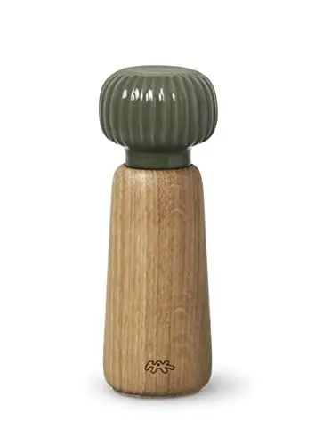 Produktbild: Kähler Mühle H18 cm Hammershøi handlich dänisches Design Gewürzmühle, grün
