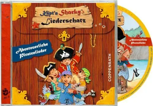Produktbild: Käpt'N Sharkys Liederschatz: Abenteuerliche Pirate