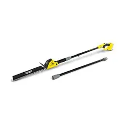 Produktbild: Kärcher 18 V Akku-Teleskop-Heckenschere PHG 18-45, Schnittlänge: 45 cm, Verlängerungseinsatz, abwinkelbarer Schneidkopf, Leistung: max. 250-500 m, ohne Akku