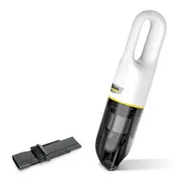 Produktbild: Kärcher Akku-Handstaubsauger CVH 2, kompakter und leichter Krümelsauger für den schnellen Einsatz, Staubbehälter: 0,15 l, Gewicht: 0,65 kg, inkl. 7,2 V Akku, USB-Ladegerät, 2-in-1-Fugendüse