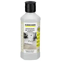 Produktbild: Kärcher Bodenreinigung und -Pflege RM 534 für versiegelte Holzböden, mit wirkungsvollem Nässeschutz gegen ein Aufquellen des Bodens, 500ml Konzentrat ergeben verdünnt 40l Reinigungsflüssigkeit