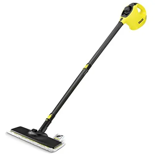 Produktbild: Kärcher Dampfreiniger SC 1 EasyFix, Dampfdruck: 3 bar, Aufheizzeit: 3 min., Leistung: 1.200 W, Flächenleistung: 20 m², Tank: 200 ml, mit Bodenreinigungsset EasyFix, Düsen und Mikrofaserbezug