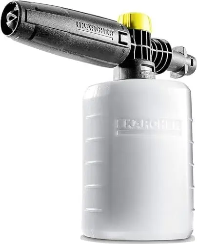 Produktbild: Kärcher FJ 6 Schaumdüse (Behältervolumen: 0,6 l, manuell regulierbarer Reinigungsmittelverbrauch, transparenter Behälter, kompatibel für alle Hochdruckreiniger K2 - K7)