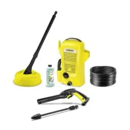 Produktbild: Kärcher Hochdruckreiniger K 2 Universal Edition Home, Druck: max. 110 bar, Fördermenge: 360 l/h, Fläche: 20 m²/h, Wasserfilter, Gewicht: 3,8 kg, Hochdruckschlauch und -Pistole, Dreckfräser, Home Kit