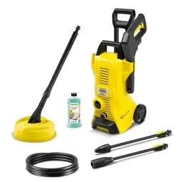Produktbild: Kärcher Hochdruckreiniger K 3 Power Control Home, Druck: max. 120 bar, Fördermenge: 380 l/h, Fläche: 25 m²/h, Wasserfilter, Gewicht: 4,4 kg, Hochdruckpistole, Dreckfräser, Strahlrohr, Home Kit