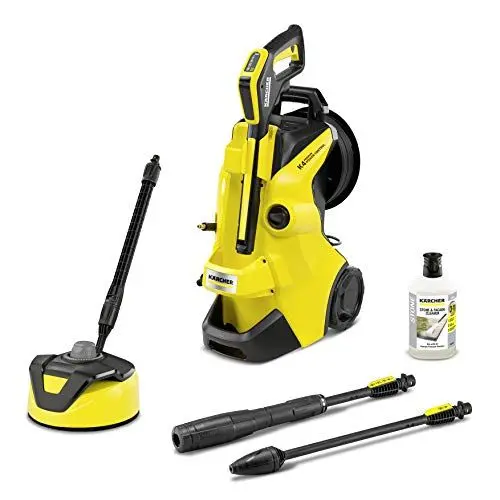 Produktbild: Kärcher Hochdruckreiniger K 4 Premium Power Control Home: Clevere App-Unterstützung - die passende Lösung für stärkere Verschmutzungen - inkl. Schlauchtrommel und Home-Kit