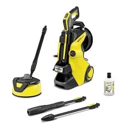 Produktbild: Kärcher Hochdruckreiniger K 5 Premium Power Control Home, Druck: 145 bar, Durchflussmenge: 500 l/h, Reinigungsfläche: 40 m²/h, Spritzpistole, Rotabuse, Hochdruckdüse, Home Kit, Schwarz, Gelb