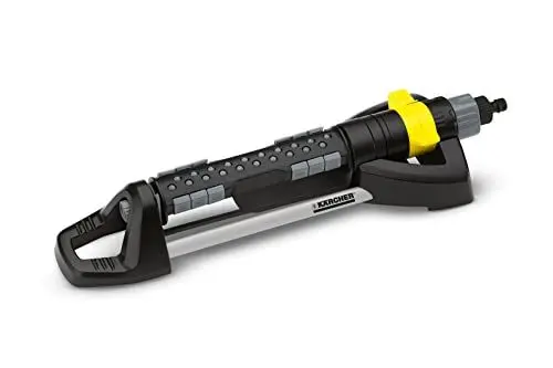 Produktbild: Kärcher Original Rechteckregner OS 5.320 SV, Spritzschutz für komfortable Ausrichtung, bis zu 320 qm, Sprengbreitenregulierung, Schwarz