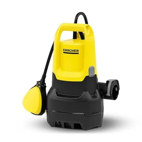 Produktbild: Kärcher Schmutzwasser-Tauchpumpe SP 11.000 Dirt (Fördermenge: max. 11.000 l/h, Restwasserhöhe: 25 mm, Abpumpen von Wasser mit bis zu 20 mm großen Schmutzpartikeln, Schwimmerschalter)