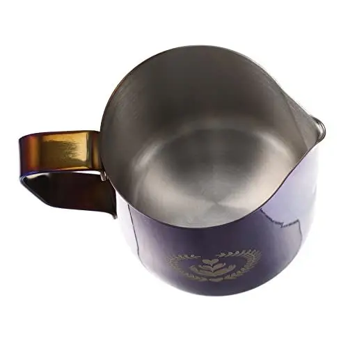 Produktbild: OFFSCH Milchaufschäumkrug 350ml 304 Lebensmittelechter für Latte Art und Kaffee Aufschäumer mit für Zuhause und Café