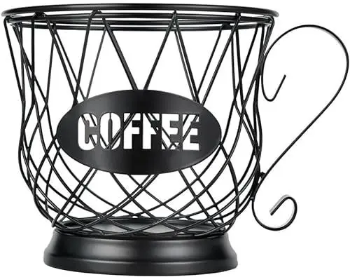 Produktbild: AZEDHUA Kaffeekapselhalter,Kaffeepadkörbe,Kapselspender aus Durchsichtigem Acryl Staubdichte Desktop Aufbewahrungsbox mit Deckel Geeignet zum Aufbewahren von Kaffeekapseln Make-up