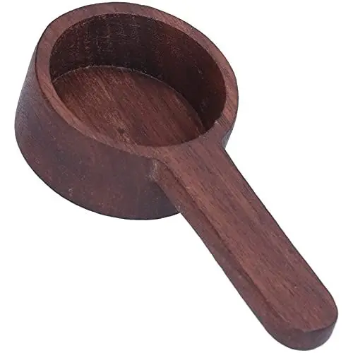 Produktbild: Kaffeelöffel - Messlöffel für Kaffee, Kaffeelöffel aus Holz, Esslöffel für Kaffeebohnen, Gemahlene Bohnen, Protein, Pulver, Gewürze, Tee - 8g Kapazität