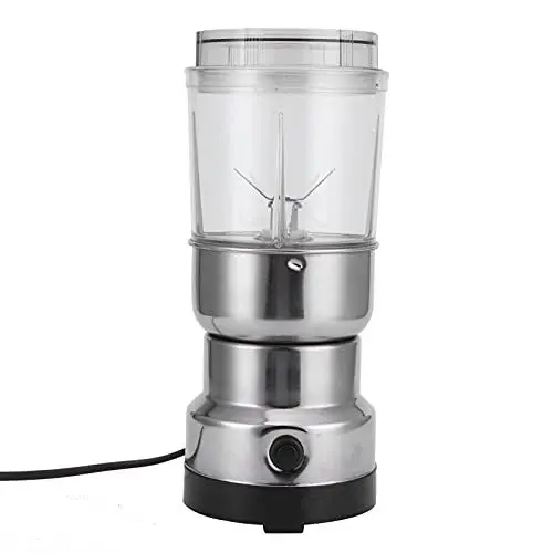 Produktbild: Kaffeemühle, 2 in 1 Edelstahl-Mühlen-Entsafter, schnell schnell mahlen und leicht zu reinigen, für Gewürze, Kräuter, Nüsse, Getreide