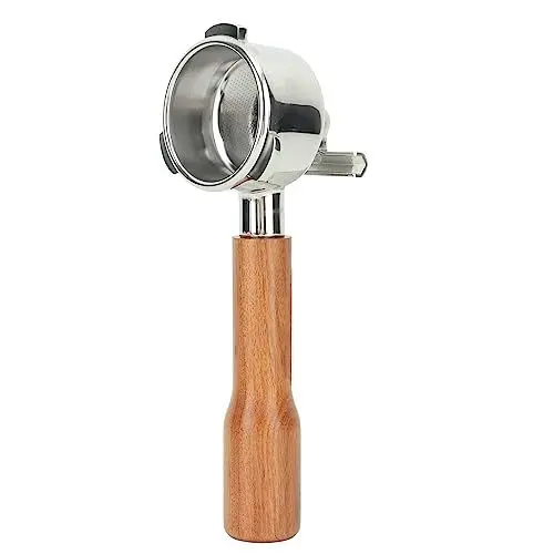 Produktbild: Kaffee-Siebträger, Edelstahl, Doppelauslauf, Kaffeeauslauf, Siebträger für 870 880 Kaffeemaschine (-3113230098911)