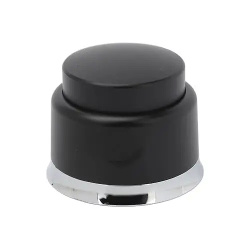 Produktbild: Haofy Kaffee-Stampfer, Edelstahl, Flacher, Kaffeeverteiler, Nivellierer, Kaffeepulverpresse, Dual-Use-Werkzeug für die Kaffeezubereitung, Konsistentes Brühen (Schwarz 53 mm)