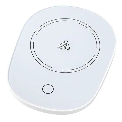 Produktbild: Kaffeetassenwärmer, 55 Grad konstante Temperatur, USB-betriebener tragbarer Tassenwärmer mit intelligenter Schutzvorrichtung, energiesparender Kaffeewärmer für Büro, Reisen,