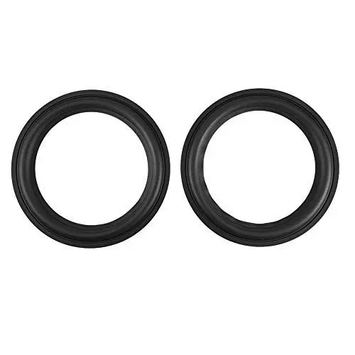 Produktbild: Kafuty 2 stücke Lautsprecher Rubber Edge Surround 8 Zoll Lautsprecher Surround Reparatur Gummi Woofer Edge Lautsprecher Ersatzteile Ersatz für JBL/HiVi