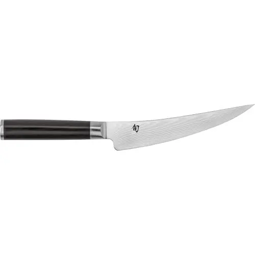 Produktbild: KAI Shun Classic Gokujo Ausbeinmesser 16,5 cm Klingenlänge - Damastmesser 32 Lagen VG MAX Kern - 61 (±1) HRC - Pakkaholzgriff - Made in Japan - japanisches Fleischmesser geschmiedet
