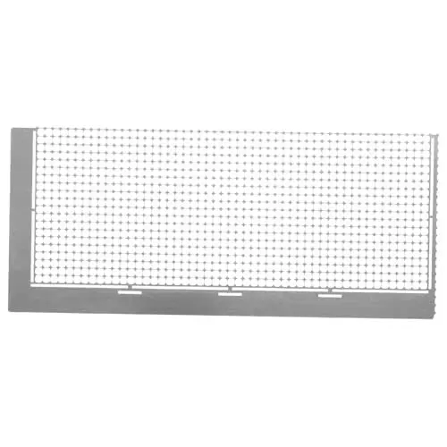 Produktbild: KAILIKETIY 1020loch Rhinestone Malwerkzeug Aus Edelstahl Antihaft-mesh-lineal Mit Löchern Einsetzbar Für Quadratische Und Runde Bohrungen Hilfestellung Für Kreative Bastelprojekte