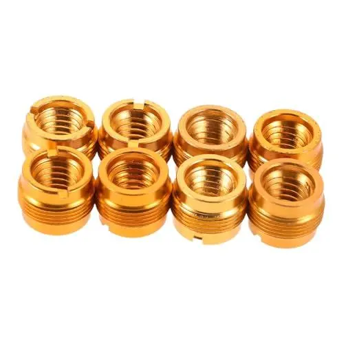Produktbild: KAILIKETIY 8stücke Mikrofonhalter Adapter Schraubgewindeadapter Mikrofonspinne Halterung Für Mikrofone Adapterkit Gewindeadapter Mikrofonständeradapter