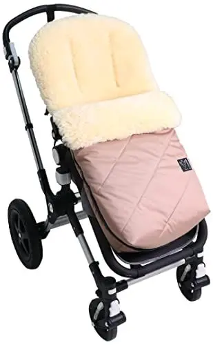 Produktbild: Kaiser 6542031 Kinderwagenfußsack Paat mit Lammfell, Farbe sand