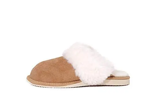 Produktbild: Kaiser Naturfellprodukte 743960136 Damen Hausschuh offen, Gr. 36