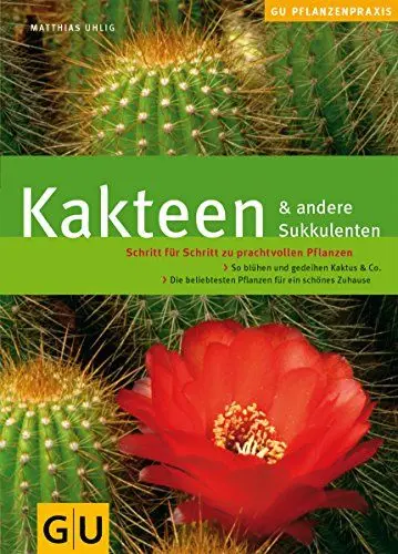 Produktbild: Kakteen & andere Sukkulenten: Schritt für Schritt zu prachtvollen Pflanzen. So blühen und gedeihen Kaktus & Co. (GU Praxisratgeber Garten)