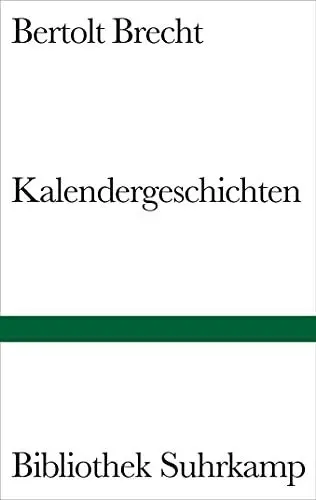 Produktbild: Kalendergeschichten (Bibliothek Suhrkamp)