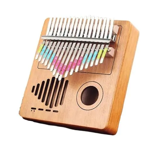 Produktbild: ALFAAL Kalimba 17 Schlüssel Kalimba Mit 17 Tasten Finger-Daumen-Piano Mahagoni Xylophon Vibraphon Musikinstrument(B)