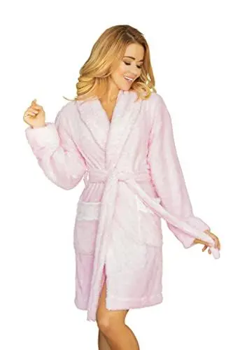 Produktbild: Kalimo Damen Paleo Bademantel, Pink, XXL