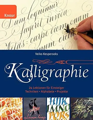 Produktbild: Kalligraphie: 24 Lektionen für Einsteiger