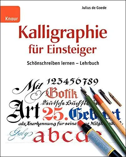 Produktbild: Kalligraphie für Einsteiger - Lehrbuch
