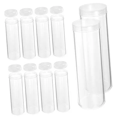 Produktbild: KALLORY 10er-pack Vorratsbehälter Tubes Für Sammler Sammelzubehör