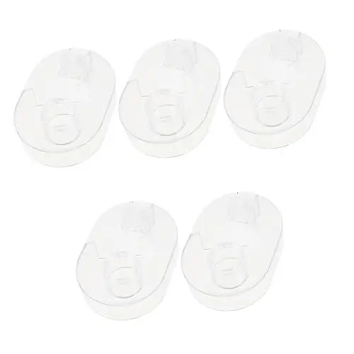 Produktbild: KALLORY 1 Satz Papier Band Halter Unsichtbarer Bandschneider Unsichtbares Klebeband Klares Brustband Klebeband Schneidemaschine Durchsichtiges Klebeband Aufkleberspender Plastik 5st