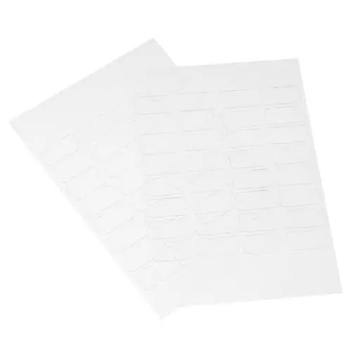 Produktbild: KALLORY Bastel-aufkleber-set – 64-teiliges Wiederablösbares Aufkleber-set Mit Doppelseitigem Klebeband Für Fotos Dekorationen Partys