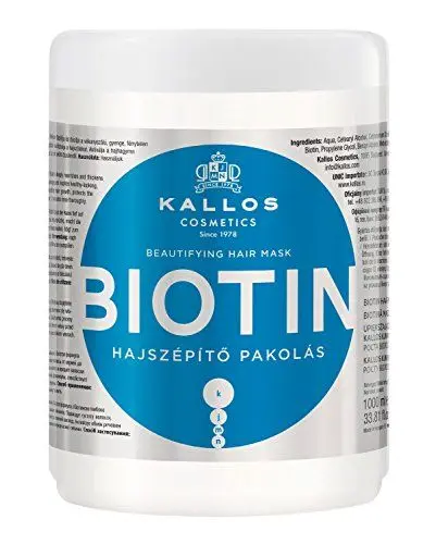 Produktbild: KJMN Biotin Verschönernde Haarmaske, 1000 ml
