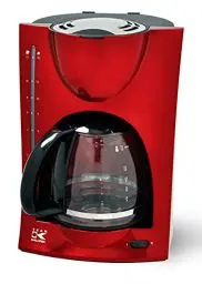 Produktbild: Kalorik Filter-Kaffeemaschine, 1,5 l Fassungsvermögen, Glaskanne, Für bis zu 12 Tassen, 900 W, Rot, TKG KA 1050 R, Metallic-rot*11427