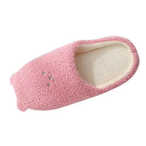 Produktbild: Kalte Füße Hausschuhe Fußschmerzen Hausschuhe Schneebären Damenschuhe -Slip Casual-Hausschuh innen Hausschuhe Damenschuh Kalte Füße Hausschuhe Fußschmerzen Hausschuhe (Red, 36-37)