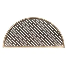 Produktbild: Kamado Joe Classic Joe - Half Moon SS Grillrost (Fisch & Gemüse) Grillzubehör, Silber, 50,5 x 26,5 x 3,0 cm