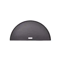 Produktbild: KamadoJoe Kamado Joe KJ-HCIGRIDDLE, Halbmond Gusseisen Reversible Griddle Grill Zubehör Grillzubehör, Schwarz