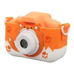Produktbild: Kamera, 2 Zoll IPS-Bildschirm Augenschutz 40 MP Foto Kinderkamera HD 1080P Video für Party für Personen ab 6 Jahren (ORANGE)