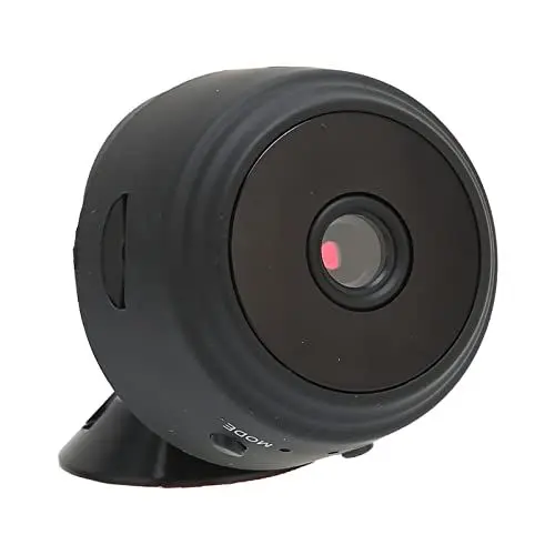 Produktbild: ASHATA Kamera, Heimüberwachungskamera, WLAN Kamera, 1080P, Wiederaufladbar, Nacht 360 Drehung, Kleine Videokamera für das Heimbüro