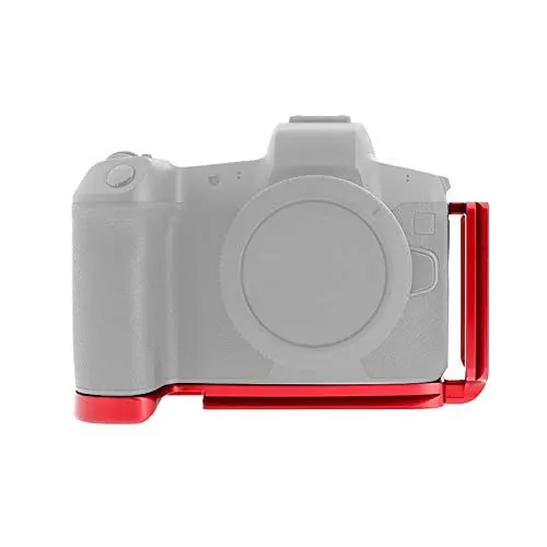 Produktbild: Kamera L-Platte Quick Release L-Plate Tragbare L-förmige Metall-Schnellwechselplattenhalterung Handgriff für -R Spiegellose Kamera(rot)