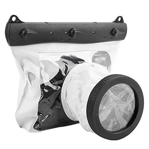 Produktbild: Kamera Unterwassergehaeuse, Unterwassergehäuse DSLR, Wasserdichtes DSLR Gehäuse Tauchhülle Unterwasser-Tauchergehäuse Unterwasser Dving Tasche 20 M für DSLR Kameras
