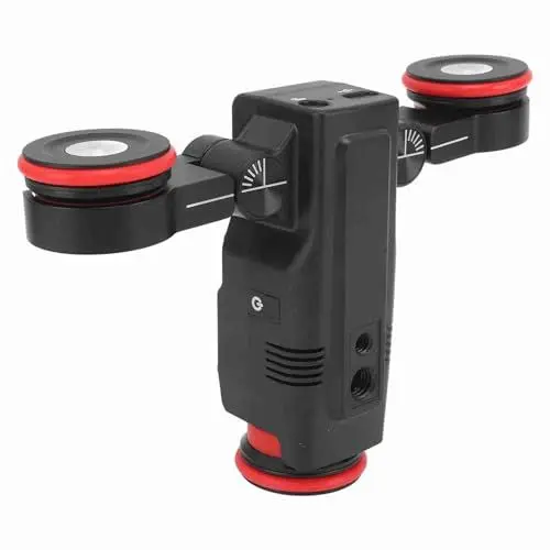 Produktbild: Kamera Video Auto Dolly, Drahtlose Fernbedienung, Videokamera Dolly, Kamera Schienenwagen mit Kugelkopf, Elektrischer Schienenschieber, Wagen mit APP Steuerung für DSLR