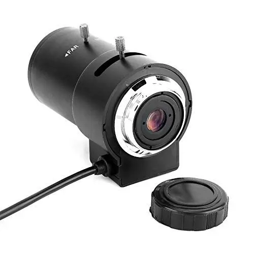 Produktbild: Kameraobjektiv 2 8 Bis 12 Mm Einstellbare Brennweite Zoomobjektiv CS-Mount-Überwachungskamera aus Aluminiumlegierung mit Automatischer Blende Zoomobjektiv