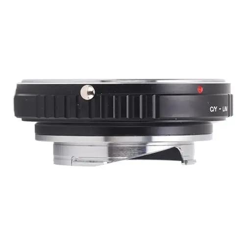 Produktbild: Kameraobjektiv-Adapterring, Manueller Fokus-Objektiv-Mount-Adapter füR Yashica füR Contax-Objektiv füR M-Mount-Kamera, füR M3 M2 M4 M5 M7 M8 M9 R D1 M10 M11 Kamera