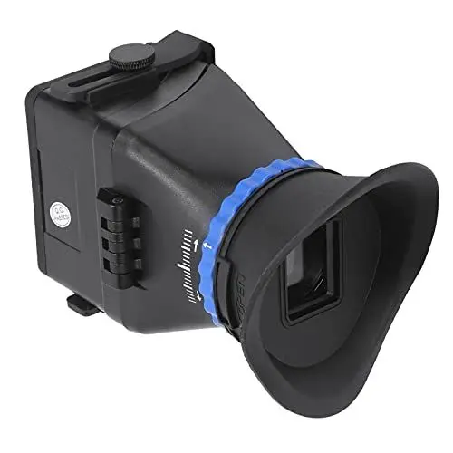 Produktbild: Kamera-Sucher mit 3,0-facher Vergrößerung, Weichgummi-LCD-Bildschirm, Videokamera-Sucherlupe, Passend für DSLR-Kameras mit 3-Zoll- und 3,2-Zoll-Bildschirm, mit 1/4-Zoll-Schraube