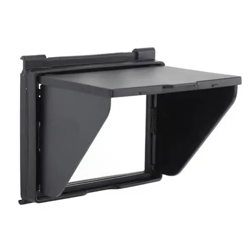 Produktbild: Kamera-Sucher-Sonnenschutz, Faltbarer LCD-Bildschirm-Sonnenschutz für Nikon Z6 Z7 Digitalkamera, Leichter ABS-Displayschutz, Sonnenschutz für Ausklappbare DSLR