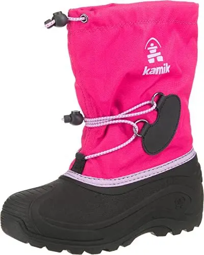 Produktbild: Kamik SOUTHPOLE4, Mädchen Schneestiefel, Pink (Rose/Lavender ROL), 35 EU (2.5 UK)